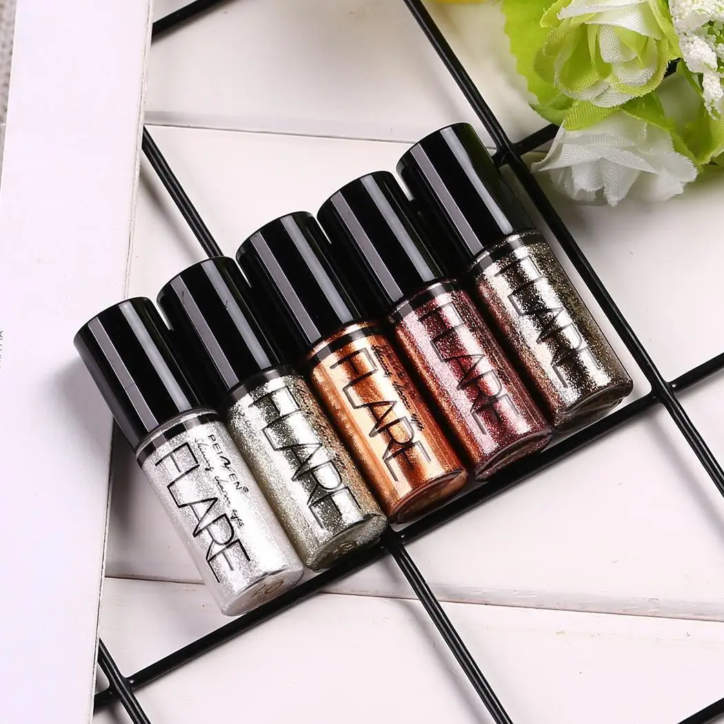 Shimmer Liquid Eyeliner Waterproof Long Lasting 3.5g Makeup Color 1 to 5 Cosmetics |