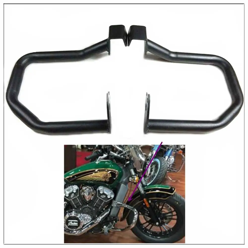 Engine Guard Highway Crash Bar Kit For Indian Scout 2015 2016 2017 15