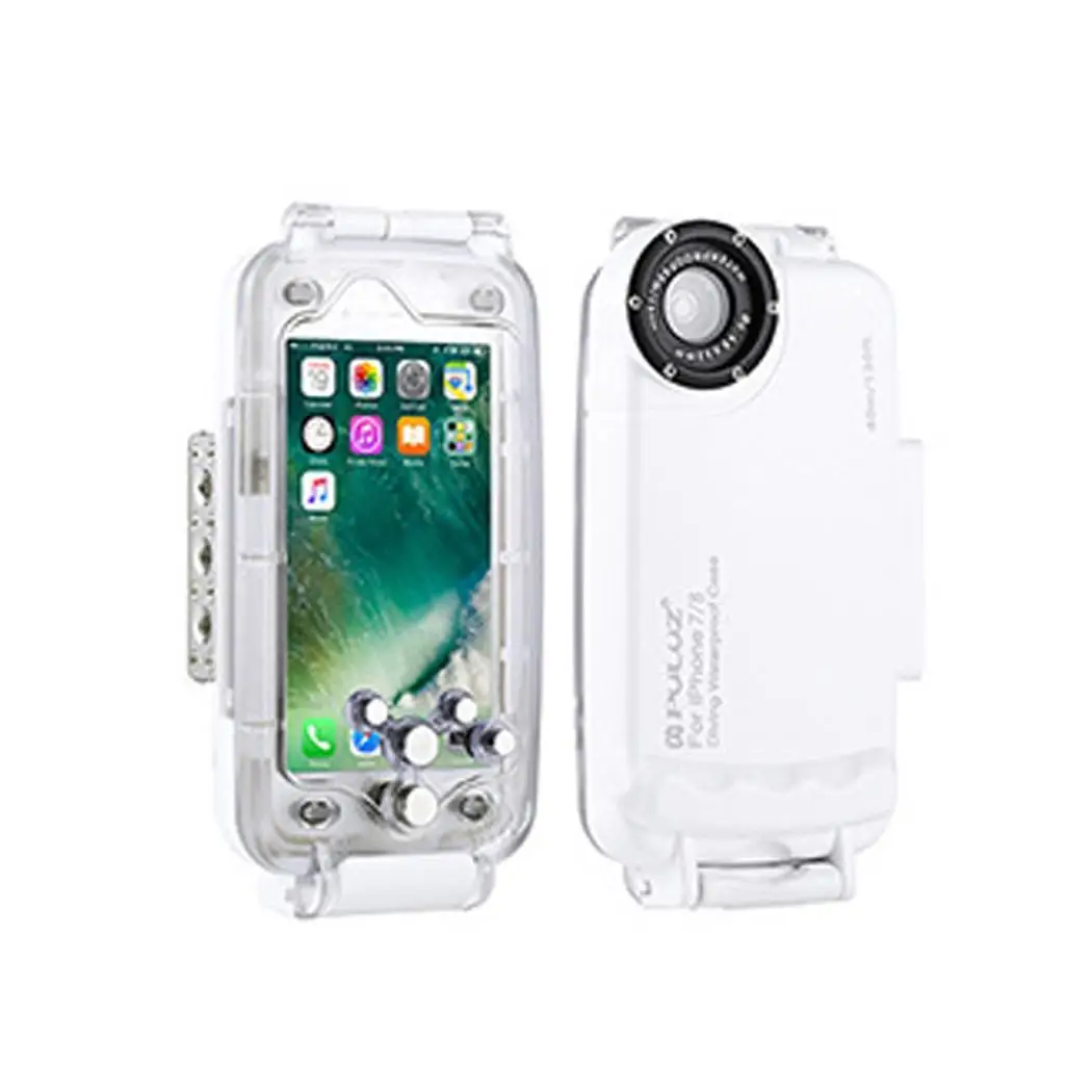 

Under Water Professional Waterproof Diving Protective Housing Photo Video Underwater Cover Case for iPhone 7/8/7s/8s/7p/8p/x/xs