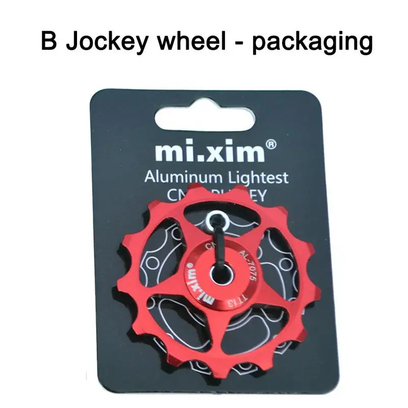 1 قطعة 13 T خفيفة سبائك الألومنيوم MTB الدراجة تحمل عجلة شدادة الخلفية Derailleur البكرات دراجة أجزاء 1 قطعة 13 T خفيفة سبائك الألومنيوم MTB الدراجة تحمل عجلة شدادة الخلفية Derailleur البكرات دراجة أجزاء