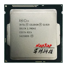 Procesor Intel Celeron G1820 2 7 GHz Dual-Core procesor CPU 2 M 53 W LGA 1150 tanie tanio Pulpit Mój (pochodzenie) Używane 2004 2 mb 22 nanometrów 512 kb 1 year