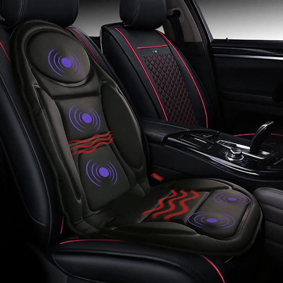 Buy 12V Electric Heated Car Seat Cushion Cover Seat Heater Warmer Winter