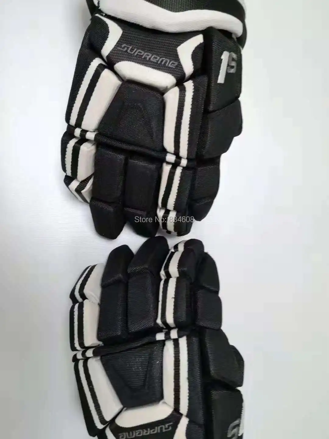 

Free shipping Professional Ice Hockey Glove senior 12''13'' 14'' black/Navy color for your option