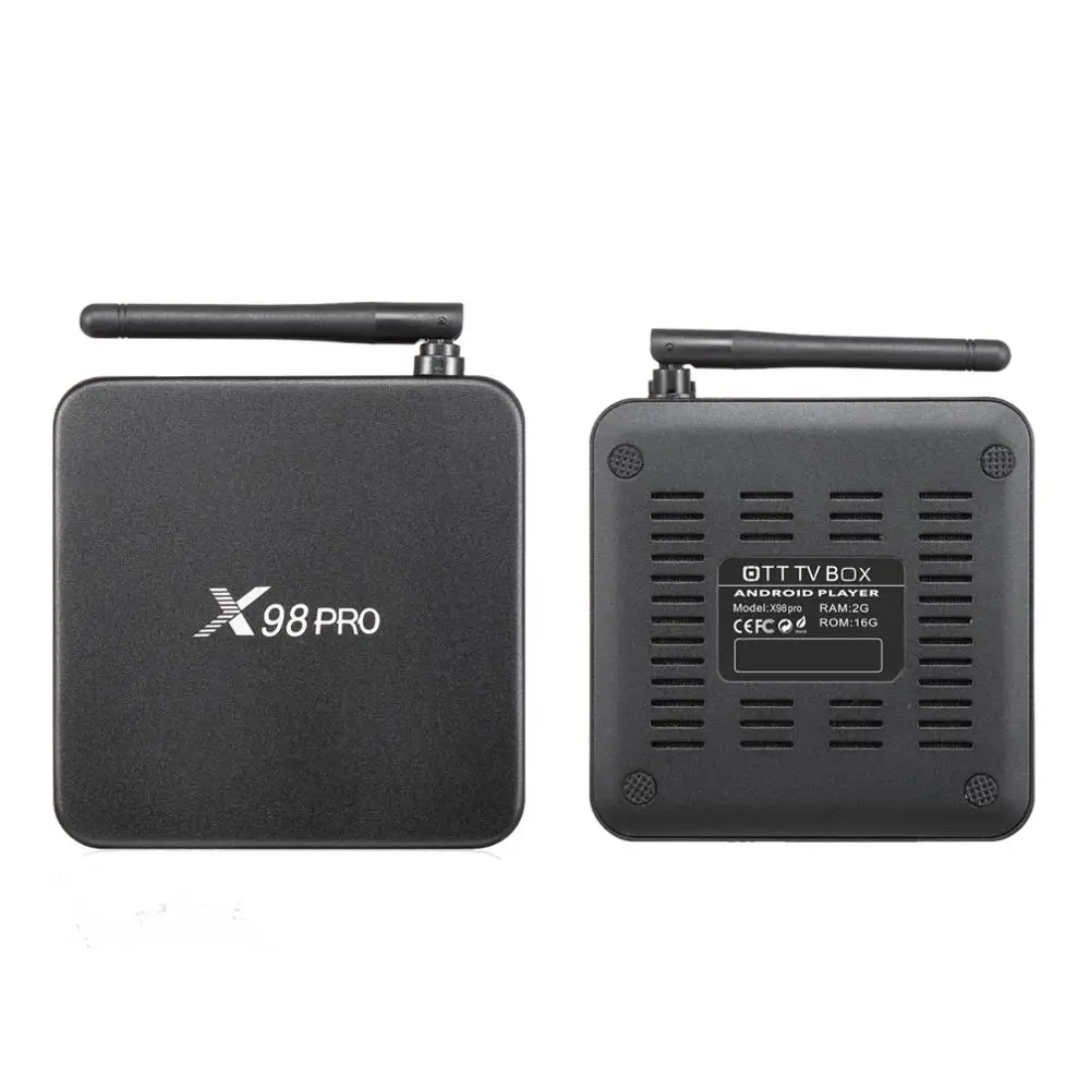Смарт ТВ бокс X98 PRO Android 6 0 Amlogic S912 Восьмиядерный 2 4G/5 8G Wifi Bluetooth 4 4K медиаплеер X98pro