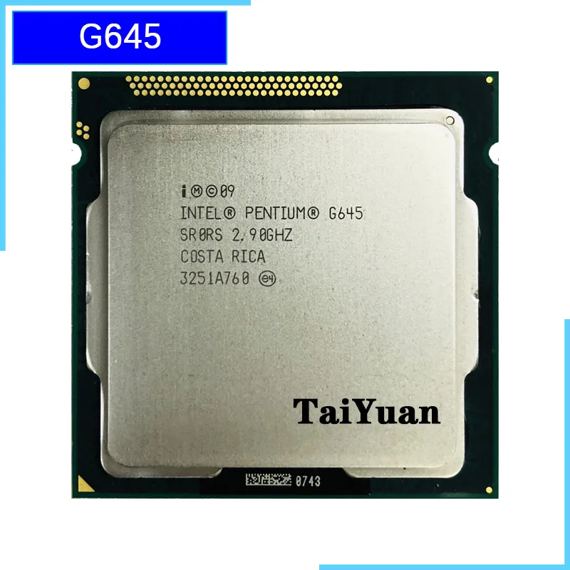 Процессор Intel Pentium G645 2 9 ГГц двухъядерный процессор 3M 65W LGA 1155 | Компьютеры и офис