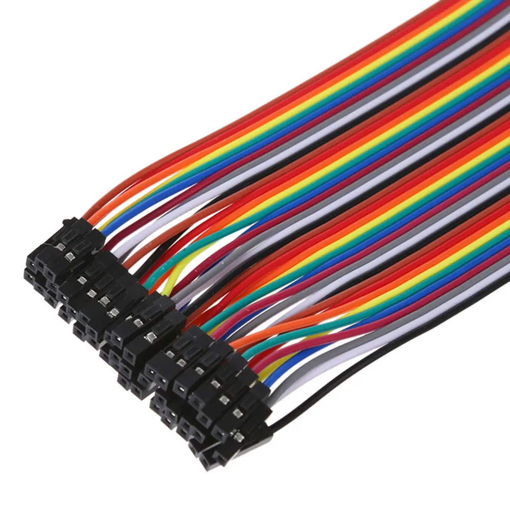 Соединители OcioDual 40x женские 20 см Dupont 2 54 Arduino прототипы прототипов для двойной