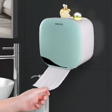 Новая Ванная комната Водонепроницаемая коробка для салфеток настенная пластиковая Ванна хранилище для туалетной бумаги держатель прочный рулон бумаги вешалка для полотенец