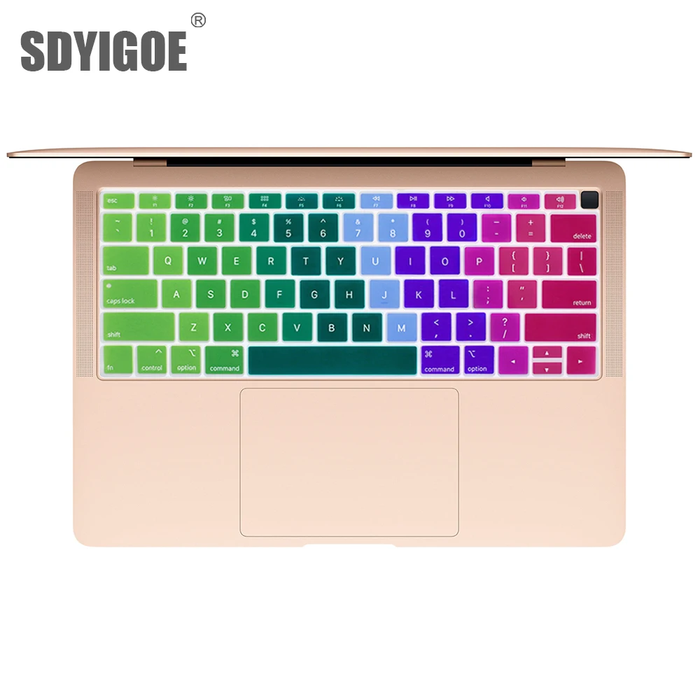 Женский Стильный чехол для ноутбука macbook air 13 &quotA1932 силиконовый