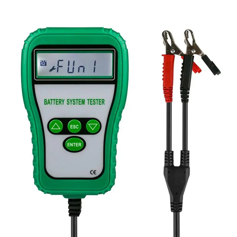 

Storage Battery Tester Lead-acid Battery Analyzer CCA 100-1700 2.5 LCD Display 9-18V Diagnostic Tool for Car Light Truck