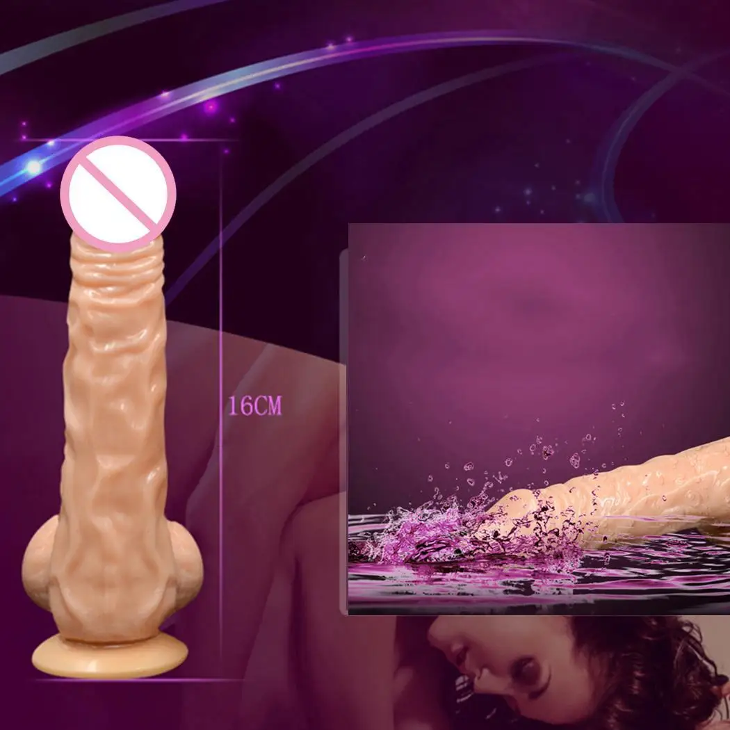 Scroller suction dildo