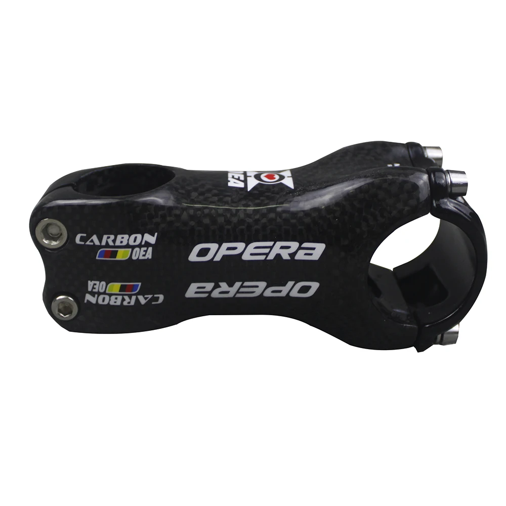 Najtaniej OPERA 3k matowe pełne włókno węglowe wspornik rowerowy droga MTB mostek węglowy części rowerowe kąt 6 17 stopni części rowerowe akcesoria