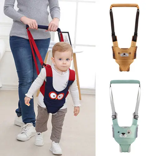 

Newest Baby Walker Cartoon Assistant Harness Safety Toddler Belt Walking Wing Infant Kid Safe Leashes