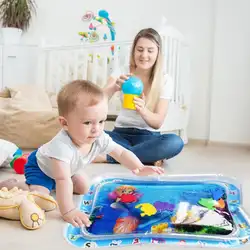 Детский водный Игровой Коврик Надувной утолщенный ПВХ Младенцы Playmat Подушка Упражнение дети внимание руки-на взаимодействие Abili