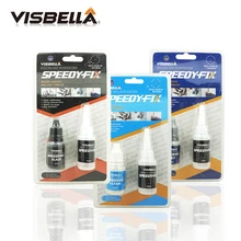 VISBELLA 3pcs 7 Second Speedy Fix Powder Adhesive Quick Bonding Glue Repair Fill Reinforcing Dual Water Resistance Sealants VISBELLA 3pcs 7 Second Speedy Fix Powder Adhesive Quick Bonding Glue Repair Fill Reinforcing Dual Water Resistance Sealants