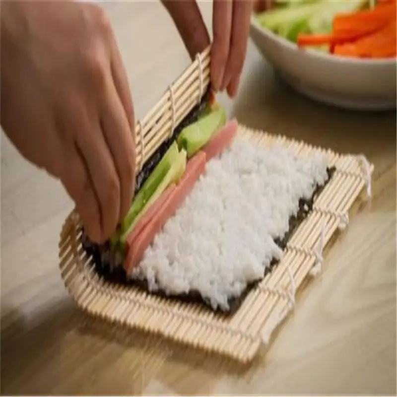 Новинка 2019 коврик из бамбукового материала Японский Рисовый ролик кухонный DIY