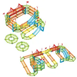 Неограниченное изменение трек Building Block Игрушка для шт. детей 92 шт. форма Сменные сильная прочность детей всех возрастов