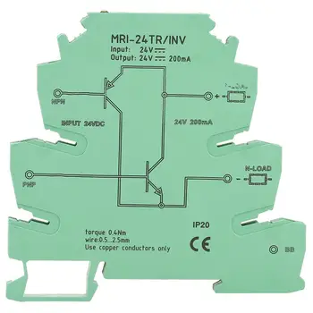

MRI-24TR/INV NPN PNP Signal Converter PLC Sensor IO Level Conversion Module HOT Wholesale