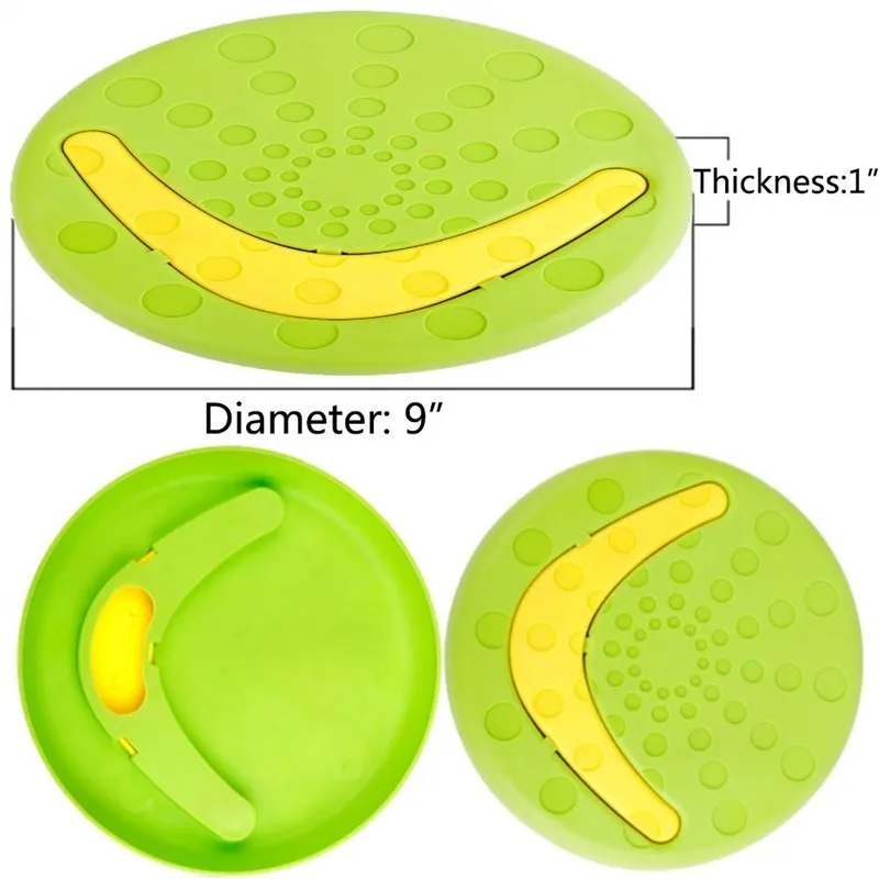 2 в 1 прочная пластиковая игрушка для собаки Интерактивная для больших собак молярный зуб устойчивая к укусам пена летающее кольцо наружные диски