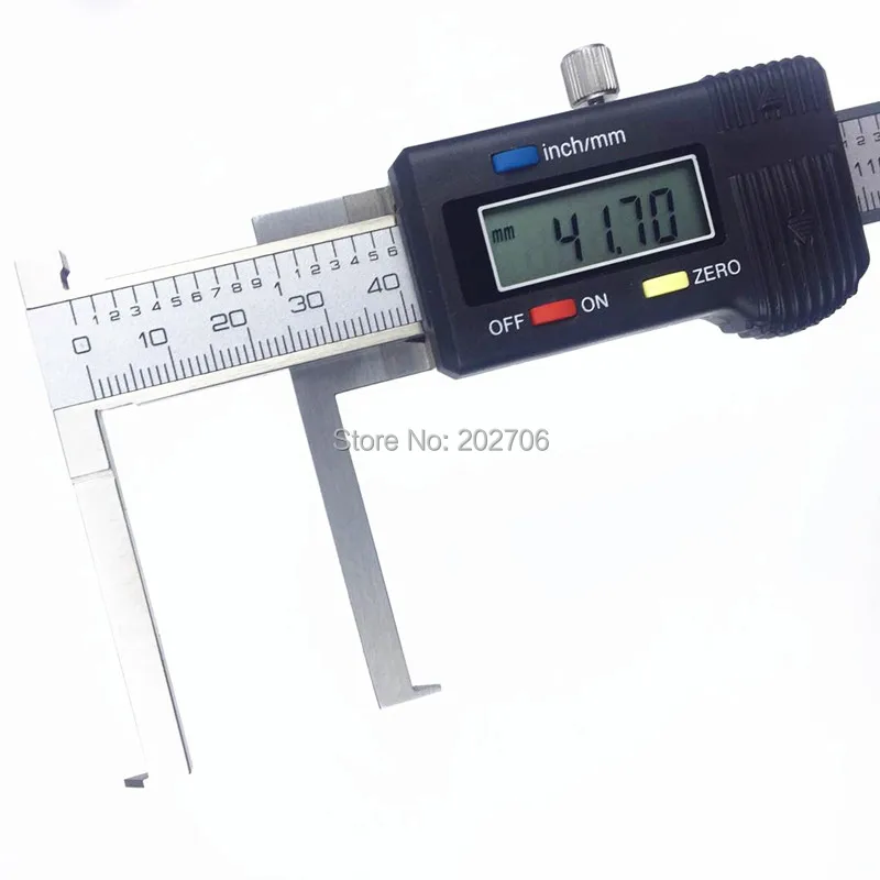 Внутренний цифровой 10-150 мм 0,01 мм электронный цифровой Внутренний штангенциркуль для измерения пазов с краем ножа микрометр цифровой штангенциркуль