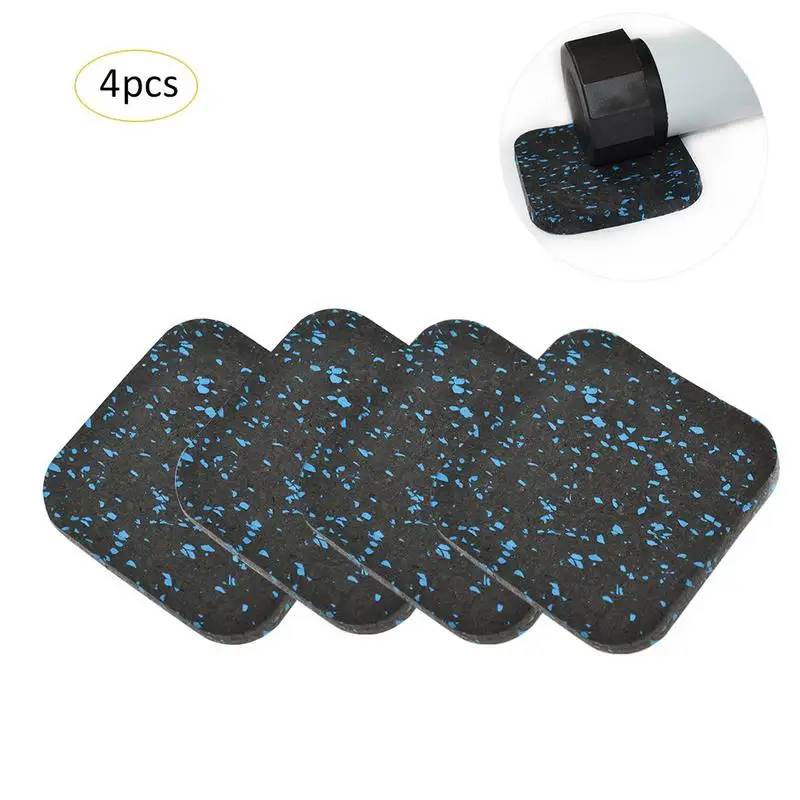

4Pcs Treadmill Mat Sound Insulation Cushion Thickened Home Fitness Equipment Exercise Mat Fitness Floor Gym Workout High Quality