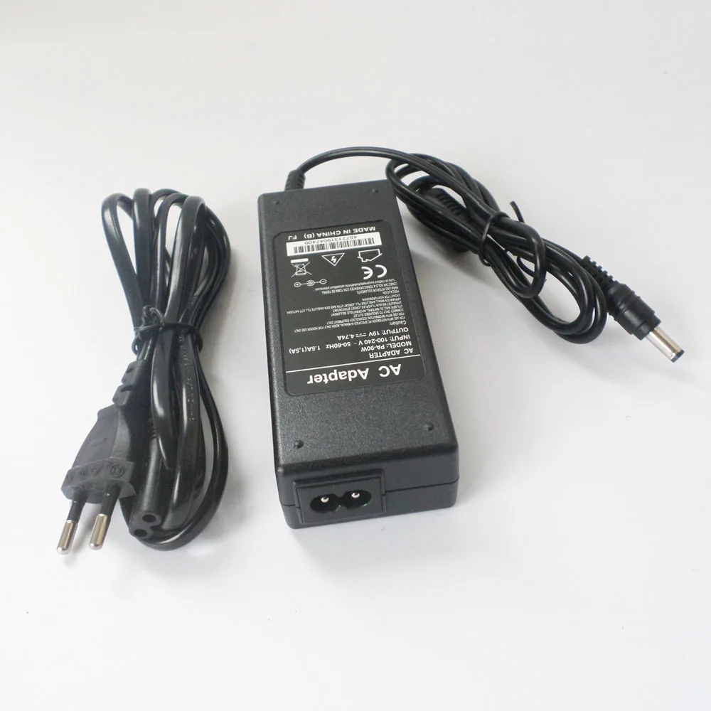 

Notebook PC Battery Charger AC Adapter For Toshiba Satellite C840 C840D C845 PA3516U-1ACA PA3516E-1AC3 PA3716E-1AC3 19V 4.74A