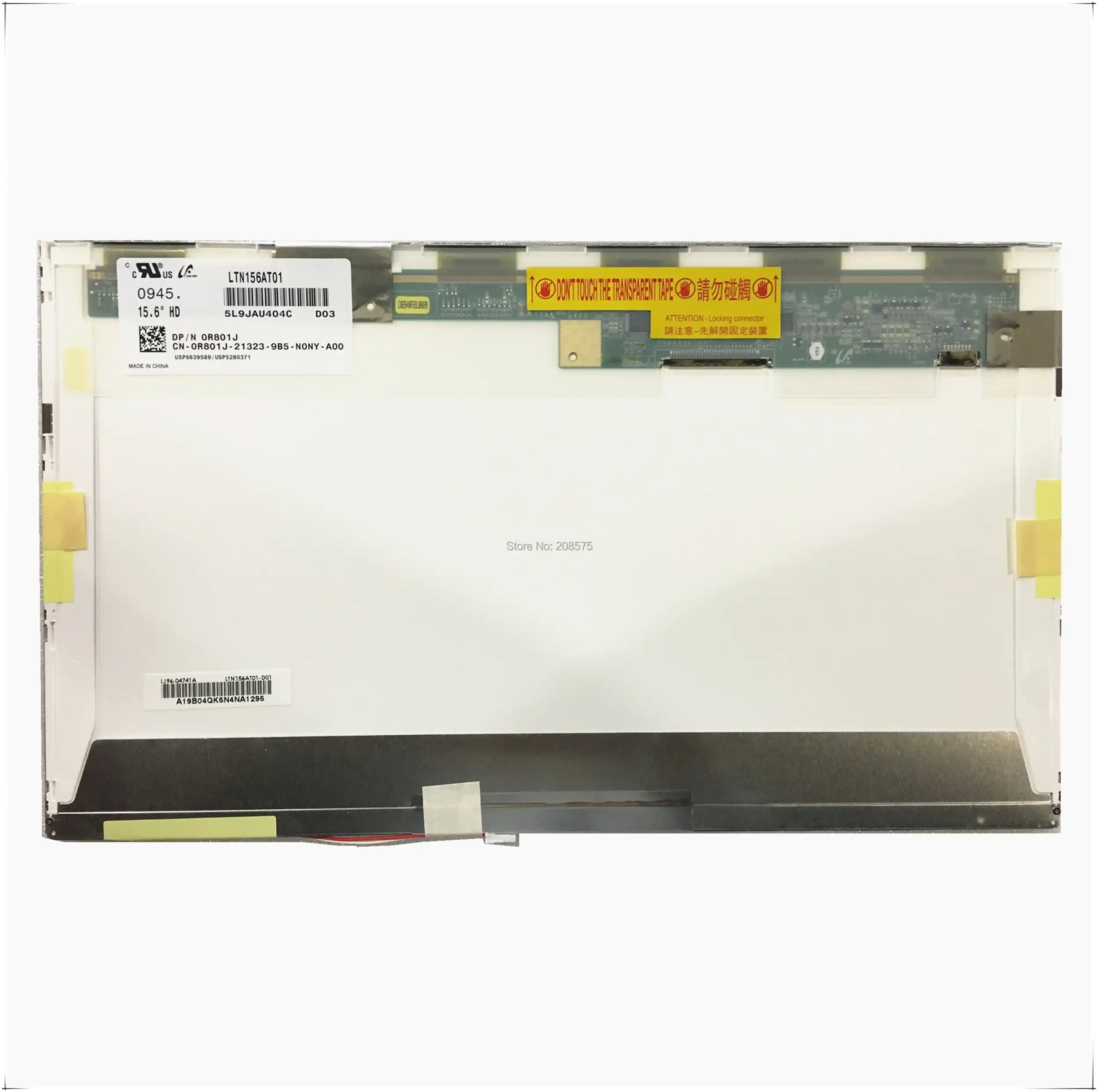 Бесплатная доставка LTN156AT01 CLAA156WA01A B156XW01 V.0 V.1 V.2 V.3 N156B3-L02 L0B LP156WH1 TLA1 TLC1 1366*768 ЖК-дисплей экран LVDS 30 контактов - изображение