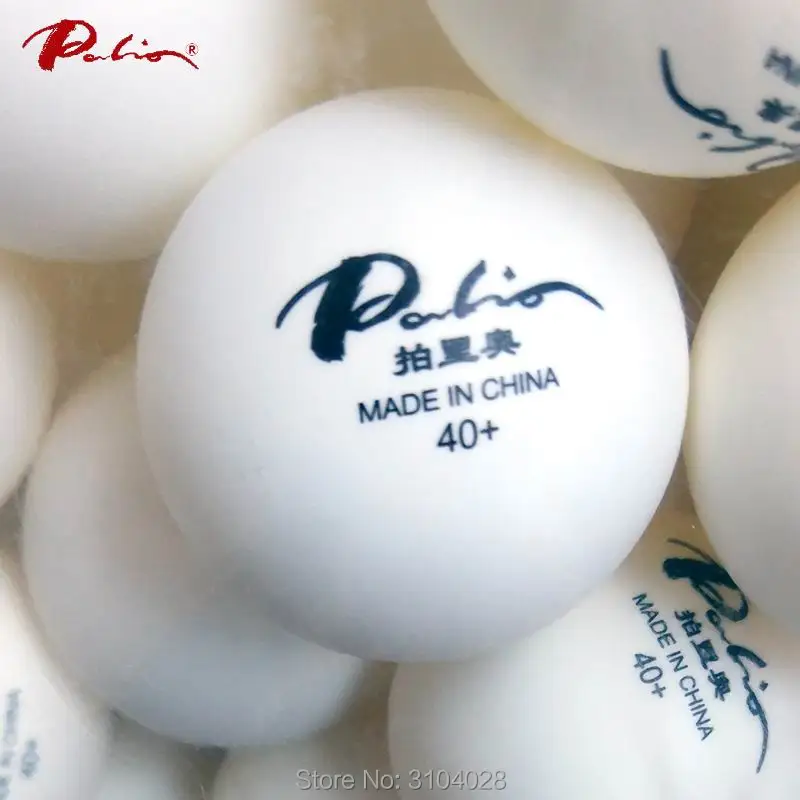 باليو الرسمية لا ستار تنس طاولة كرات الملحومة الكرة ل تنس طاولة مضرب لعبة التدريب بالجملة 100 قطع دائم الكرة