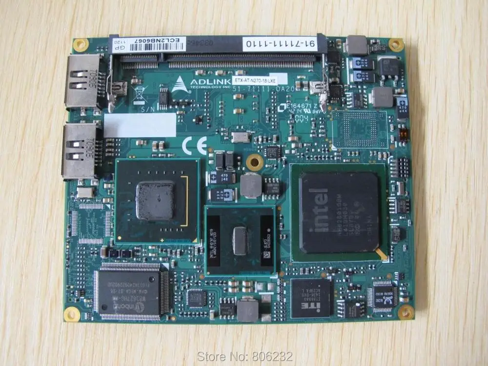 IMIDO материнская плата ETX AT N270 18/LXE 51 71111 OA20 для LXE|Платы мобильных телефонов| |