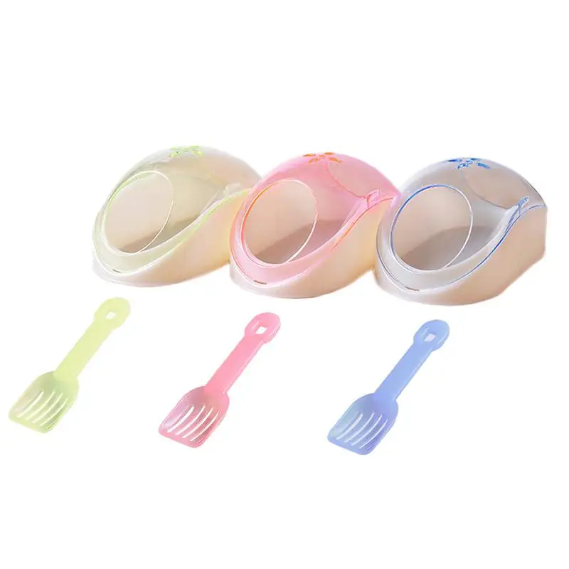 

Pet Supplies Hamster Bathroom Detachable Hamster Toilet Small Pet Mouse Bathroom With Scoop For Free Random Color Delivery