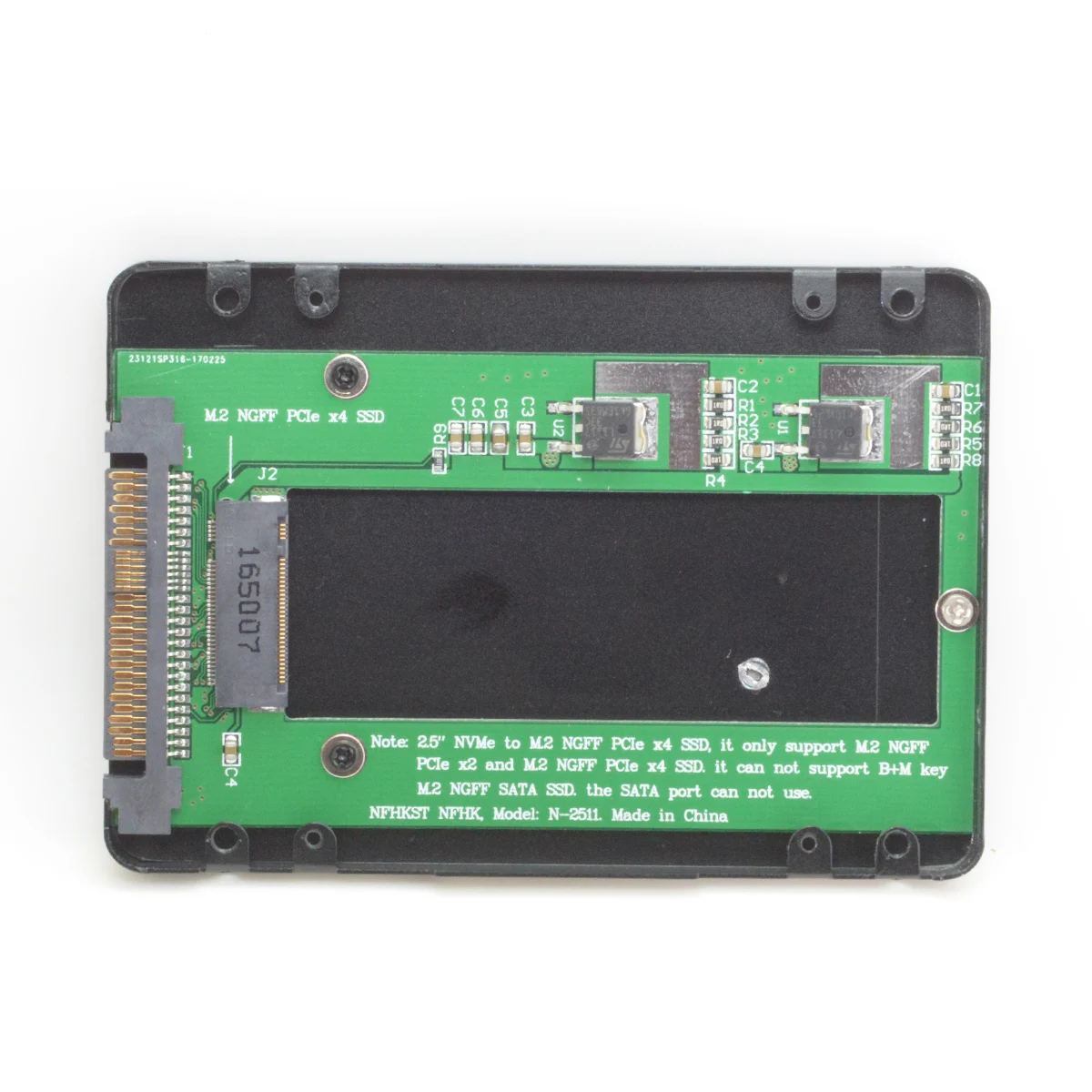 Xiwai SFF 8639 NVME U.2 to NGFF M.2 M key PCIe SSD чехол Чехол конвертер для материнской платы заменить