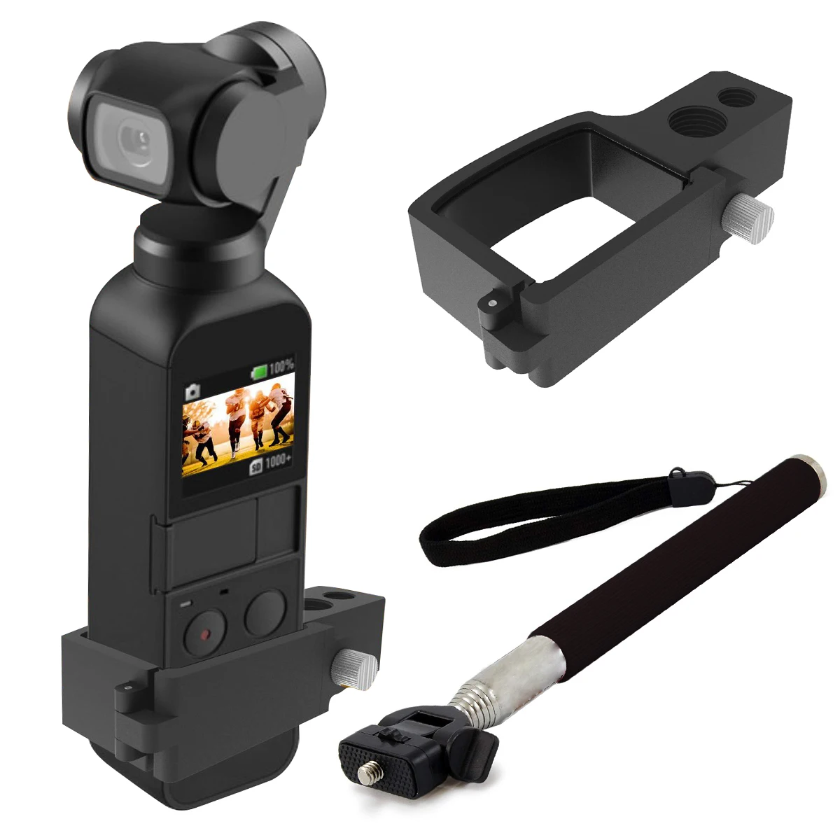 brand new Selfie Stick Pocket Handheld Selfie Sticks Extension Rod Holder for DJI OSMO camera tools 2019