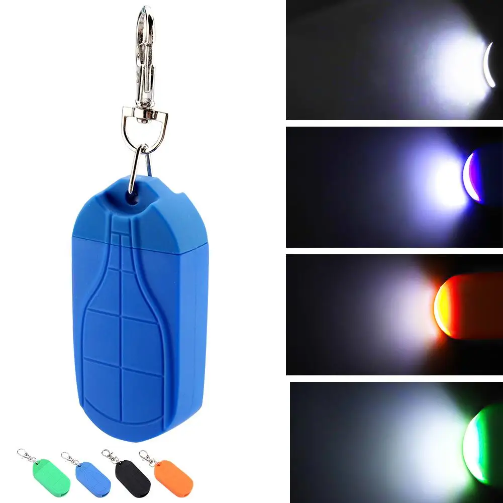

LED Keychain Light Durable Plastic With magnet Outdoor Mini COB Lamp For Camping Hiking Night Lighting Portable Flashlight