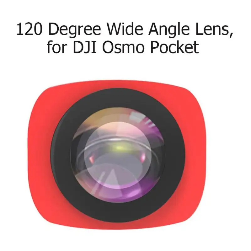 

120 Degree Wide Angle Lens Accessories Mut- Resistant MRC Coating Camera Lens For DJI Osmo Pocket Handheld Gimbal Camera