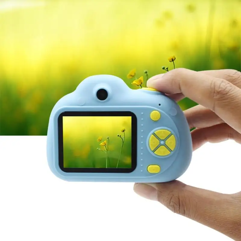 Kids 2 Inch Digital Mini Camera Cartoon Cute Camera Toys Children Birthday photography Gifts educational toddler toys camera