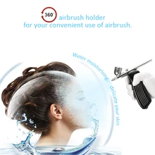 Легкий портативный красивый Аэрограф набор распылитель насос ручка набор воздушный компрессор комплект для художественной живописи татуировки ремесло торт Спрей модель