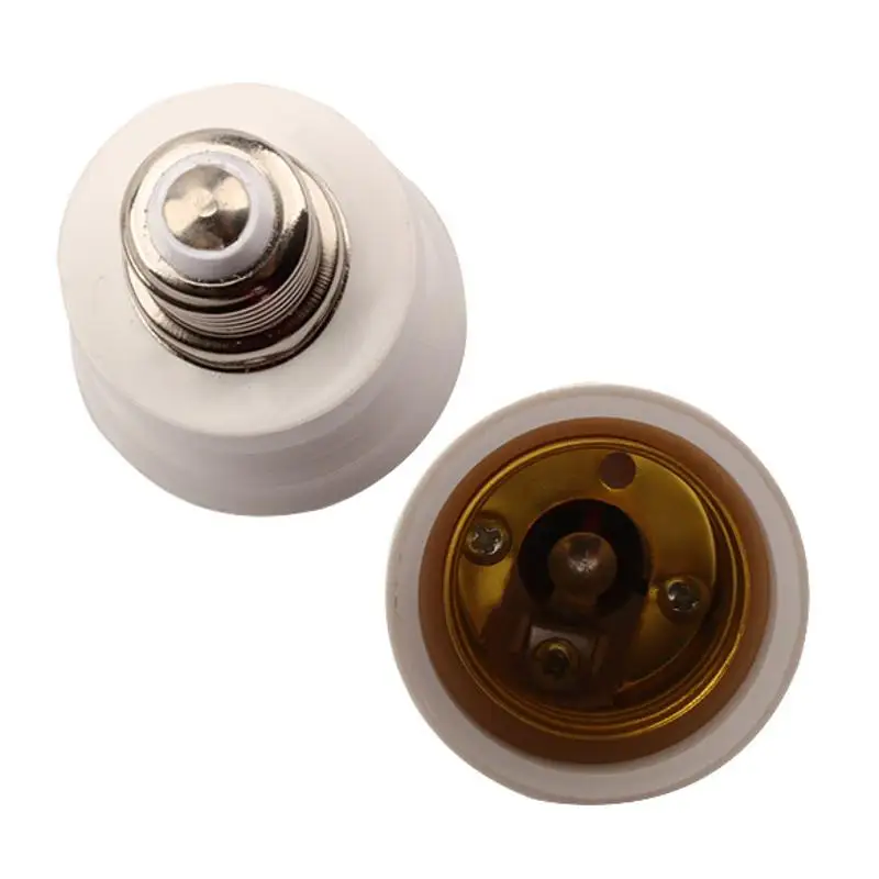 Candelabra Bulb Socket Enlarger Adapter E14 to E27 For Ceiling Fans or Lights With Candelabra