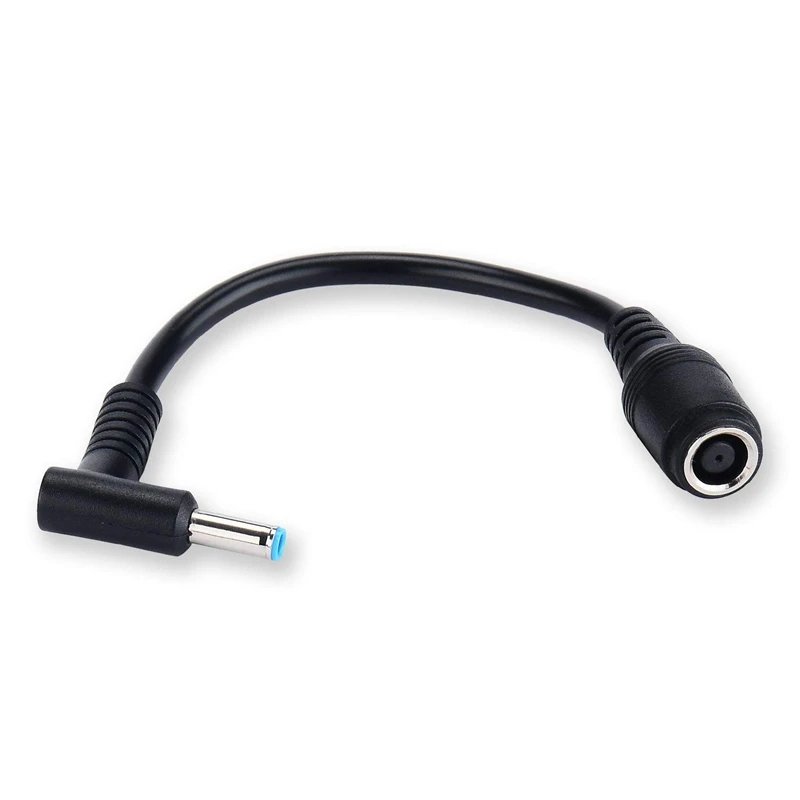 

Adapter Power Supply 7.4x5.0mm to 4.5x3.0mm Tip Connector Converter for HP Stream Spectre Pavilion Envy Elitebook Split Chrome