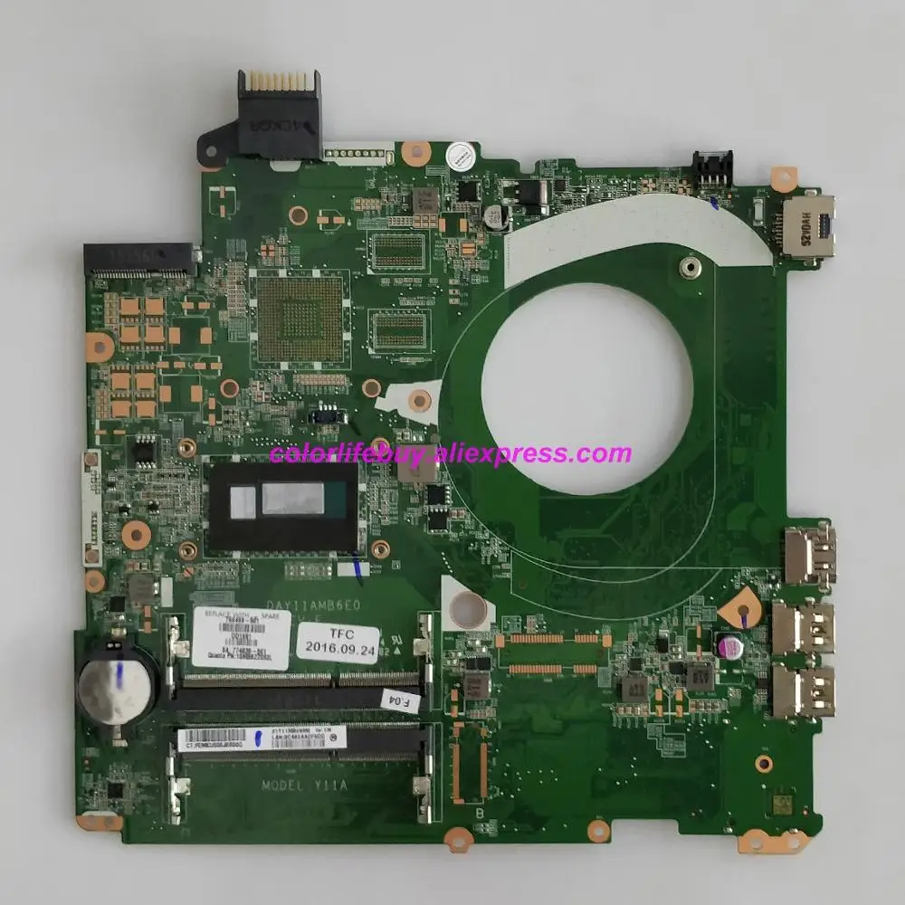 

Genuine 766469-501 766469-001 766469-601 DAY11AMB6E0 UMA w i5-4210U CPU Motherboard for HP Pavilion 15-p Series NoteBook PC
