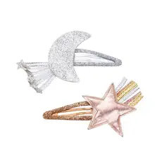 Ruimioruimio2 шт заколки для волос очаровательные декоративные блестки милые заколки-пряжки для волос заколки для волос аксессуары для волос