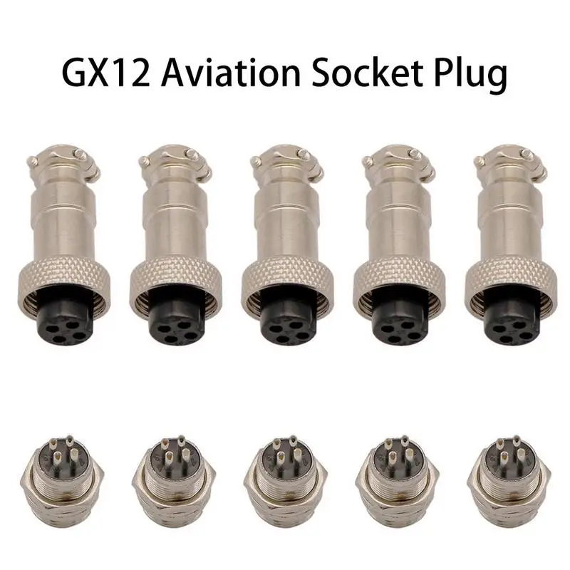 1 комплект GX12/GX16 2 3 4 5 6 7 8 9 10 штыревой разъем 12 мм L88 93 круговой питания авиационная