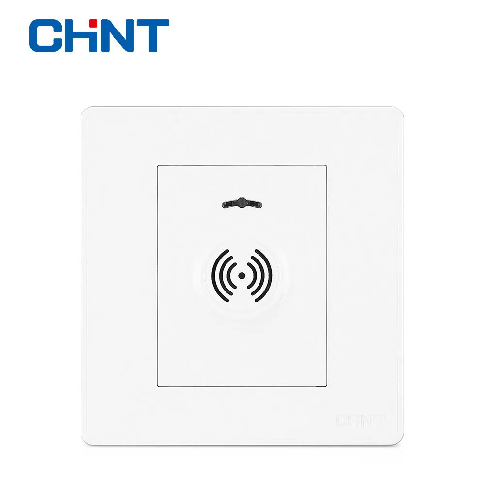

CHINT Wall Switch Socket NEW2D Ivory White Large Panel Sound And Light Control Delay Switch