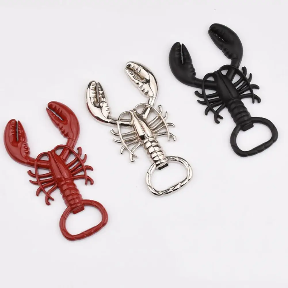 

Cute Lobster Design Wine Beer Bottle Opener Kitchen Dinning Tool Holiday Gift Kitchen Tools & Gadgets Keychain Accessories