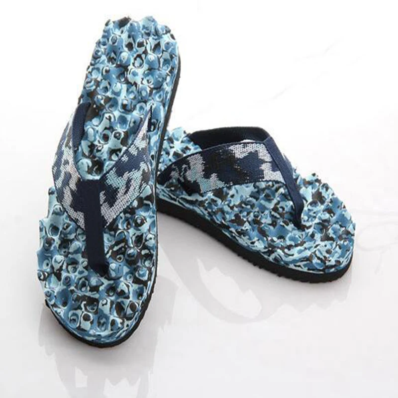Летние мужские детские тапочки камуфляжные тапочки водонепроницаемые сандалии Нескользящая повседневная обувь мягкие пляжные массажные тапочки