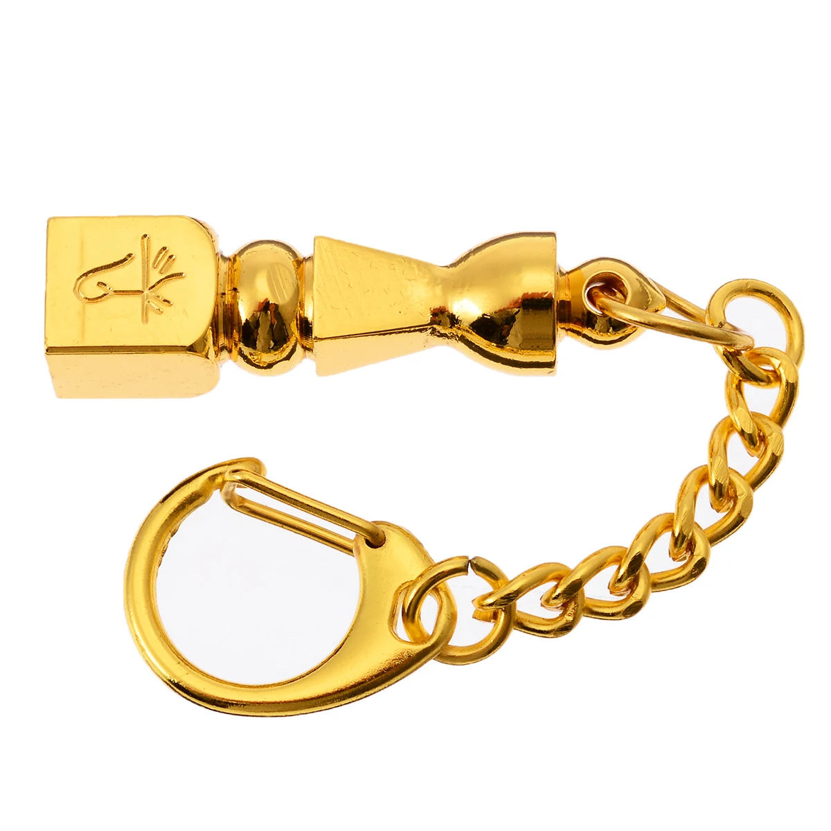 

1Pcs Feng Shui 5 Element Pagoda Key chain Wealth Safety Health Amulet Gold Plated Exquisite Keychain For Home Tools Accessory