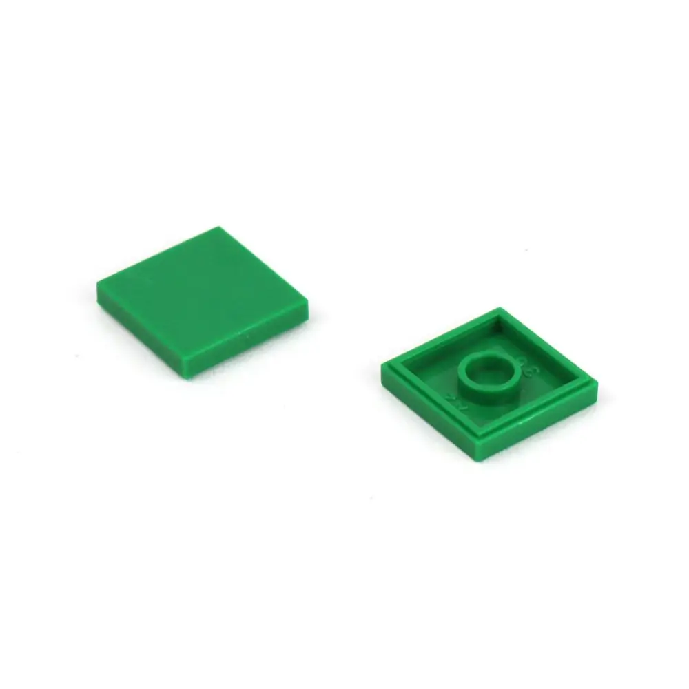 1000 шт. кубики MOC Smooth Flat Tiles 2x2 строительные блоки Просвечивающая экшн фигурка