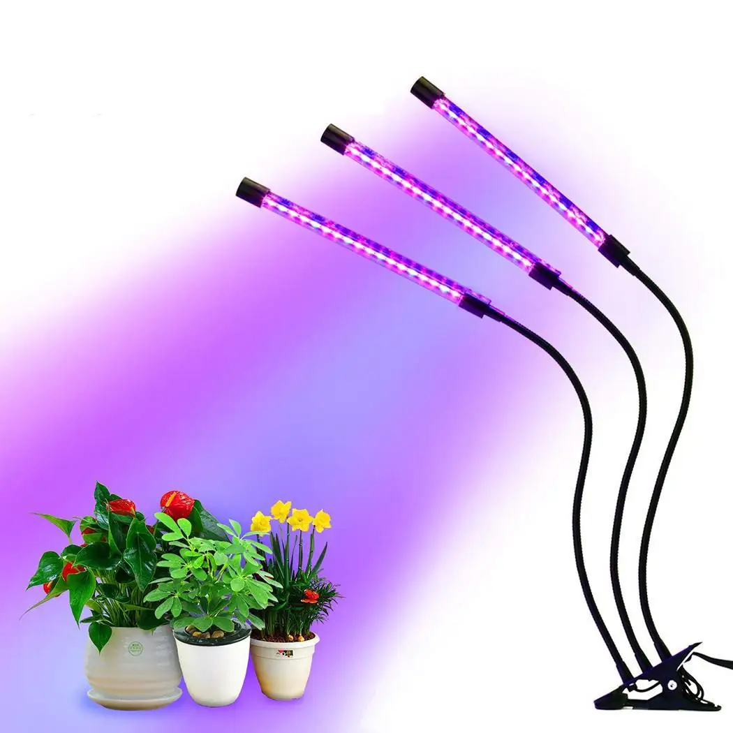

hours lbs Adjustable Gooseneck Casual Lamp 50000 LED 3-Head Light Grow 1 5V Control 1 Plant Max Divide Grow 300lm 27W