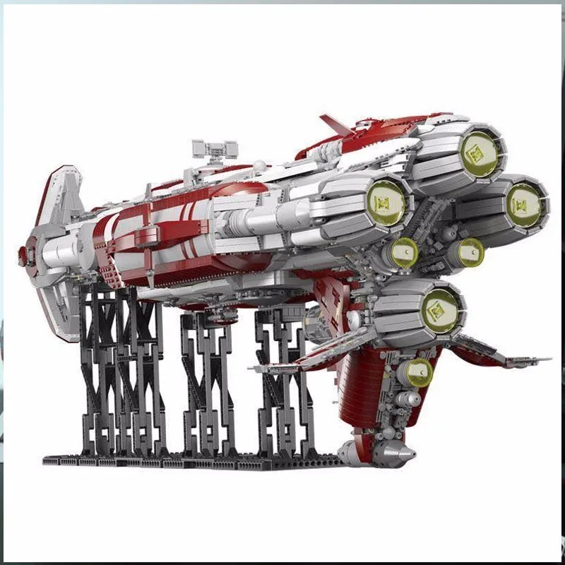 

New Lepin 05079 Star War Series MOC Used Republic Escort Cruiser Assembling Spelling Insert Plastic Building Blocks Toys 7956pcs
