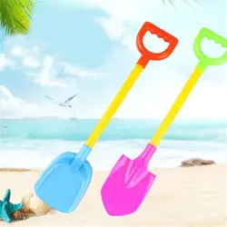 2 шт. Sandbeach песок лопатка для песка игрушки для детей цветные пластиковые модель лопаты для детей Открытый Снег пляжи дюны инструмент