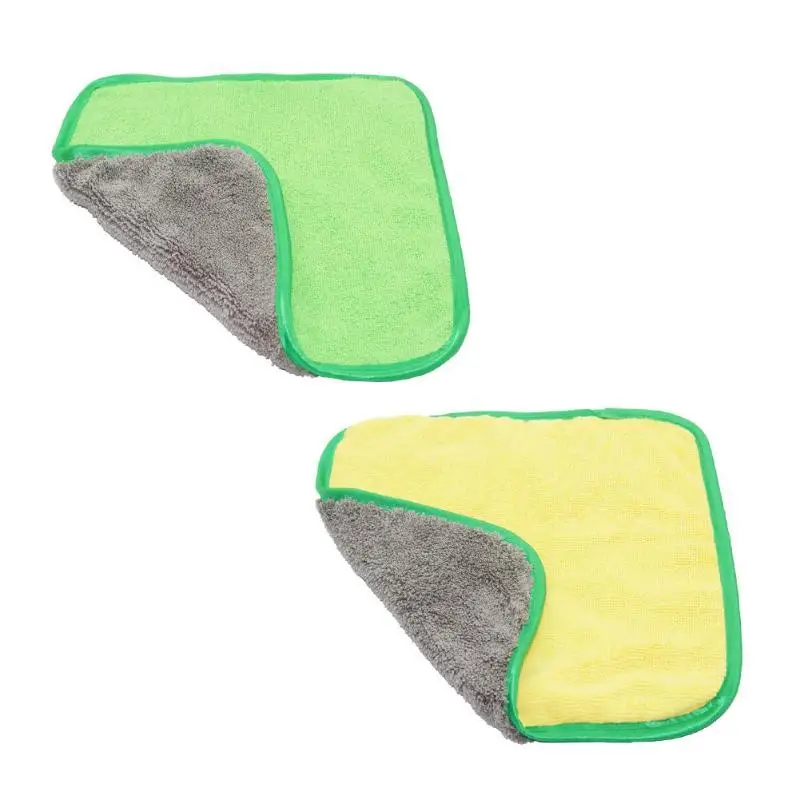

Car Care Cloth Detailing Absorbent Towel Microfiber Car Wash Towel Auto Car Washer Cleaning Drying Hemming Cloth 30x30cm Useful