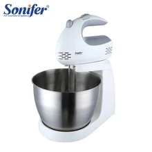 200 Вт многофункциональный Настольный Электрический миксер для пищевых продуктов, миксер для теста, взбиватель яиц, 220 В, кухонный блендер Sonifer